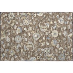Premium Machine Washable Mayfield AMF1006 Chocolate 1'8" x 2'6" Rug