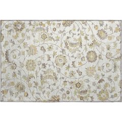 Premium Machine Washable Mayfield AMF1006 Ivory 1'8" x 2'6" Rug