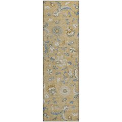 Premium Machine Washable Mayfield AMF1006 Wheat 2'3" x 7'6" Runner Rug