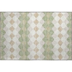 Premium Machine Washable Mayfield AMF1007 Aloe 1'8" x 2'6" Rug