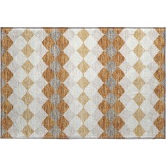 Premium Machine Washable Mayfield AMF1007 Copper 1'8" x 2'6" Rug