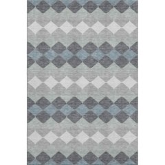 Premium Machine Washable Mayfield AMF1007 Gray 2'6" x 3'10" Rug