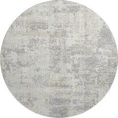 Premium Machine Washable Mayfield AMF1008 Ivory 8' x 8' Round Rug