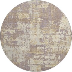 Premium Machine Washable Mayfield AMF1008 Lavender 8' x 8' Round Rug