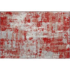 Premium Machine Washable Mayfield AMF1008 Red 1'8" x 2'6" Rug