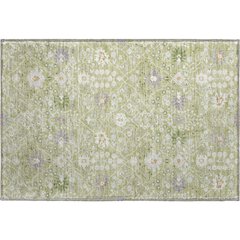 Premium Machine Washable Mayfield AMF1009 Aloe 1'8" x 2'6" Rug