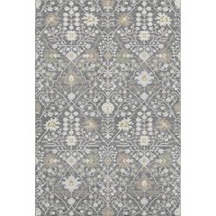 Premium Machine Washable Mayfield AMF1009 Charcoal 2'6" x 3'10" Rug