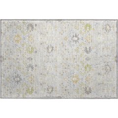 Premium Machine Washable Mayfield AMF1009 Silver 1'8" x 2'6" Rug