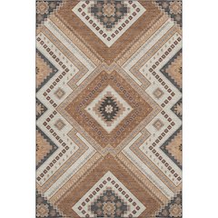 Premium Machine Washable Mayfield AMF1010 Copper 2'6" x 3'10" Rug