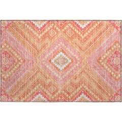 Premium Machine Washable Mayfield AMF1010 Coral 1'8" x 2'6" Rug
