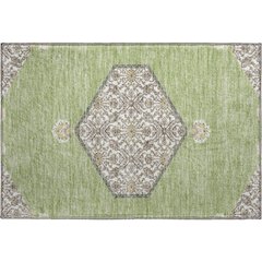 Premium Machine Washable Mayfield AMF1011 Aloe 1'8" x 2'6" Rug