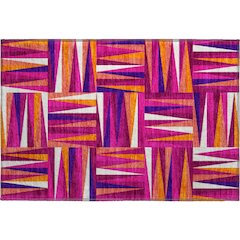 Premium Machine Washable Mayfield AMF1012 Garnet 1'8" x 2'6" Rug