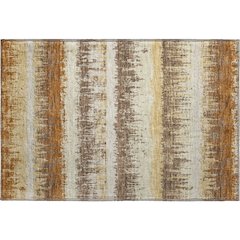 Premium Machine Washable Mayfield AMF1013 Mocha 1'8" x 2'6" Rug