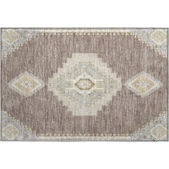 Premium Machine Washable Mayfield AMF1014 Taupe 1'8" x 2'6" Rug