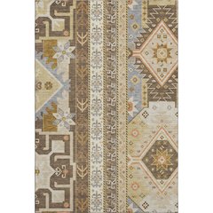Premium Machine Washable Mayfield AMF1015 Brown 2'6" x 3'10" Rug