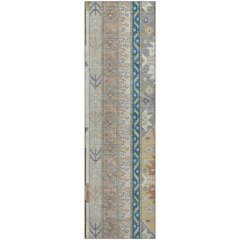 Premium Machine Washable Mayfield AMF1015 Ivory 2'3" x 7'6" Runner Rug