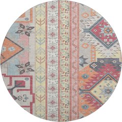 Premium Machine Washable Mayfield AMF1015 Linen 8' x 8' Round Rug