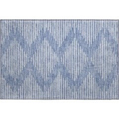 Premium Machine Washable Mayfield AMF1016 Denim 1'8" x 2'6" Rug