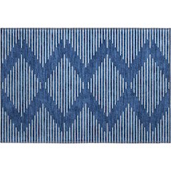 Premium Machine Washable Mayfield AMF1016 Navy 1'8" x 2'6" Rug