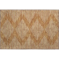 Premium Machine Washable Mayfield AMF1016 Paprika 1'8" x 2'6" Rug