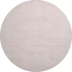 Premium Machine Washable Mayfield AMF1016 Pink 8' x 8' Round Rug
