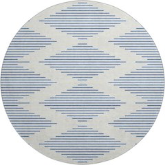 Premium Machine Washable Mayfield AMF1017 Ivory 8' x 8' Round Rug