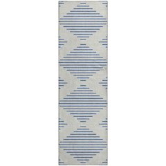 Premium Machine Washable Mayfield AMF1017 Ivory 2'3" x 7'6" Runner Rug