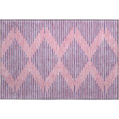 Premium Machine Washable Mayfield AMF1017 Pink 1'8" x 2'6" Rug