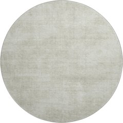 Premium Machine Washable Mayfield AMF1018 Beige 8' x 8' Round Rug