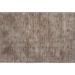 Premium Machine Washable Mayfield AMF1018 Brown 1'8" x 2'6" Rug