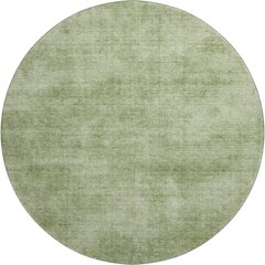 Premium Machine Washable Mayfield AMF1018 Green 8' x 8' Round Rug