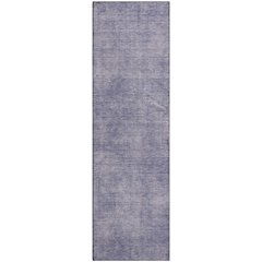 Premium Machine Washable Mayfield AMF1018 Purple 2'3" x 7'6" Runner Rug
