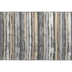 Premium Machine Washable Mayfield AMF1019 Charcoal 1'8" x 2'6" Rug