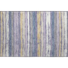Premium Machine Washable Mayfield AMF1019 Purple 1'8" x 2'6" Rug