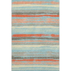 Premium Machine Washable Mayfield AMF1019 Sky 2'6" x 3'10" Rug
