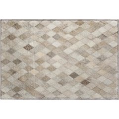 Premium Machine Washable Mayfield  Gray 1'8" x 2'6" Rug