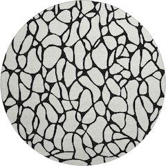 Premium Machine Washable Mayfield AMF1023 Ivory 8' x 8' Round Rug