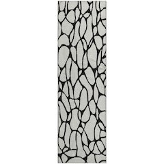Premium Machine Washable Mayfield AMF1023 Ivory 2'3" x 7'6" Runner Rug
