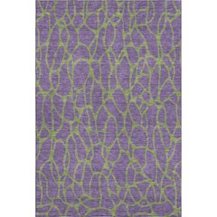 Premium Machine Washable Mayfield AMF1023 Purple 2'6" x 3'10" Rug