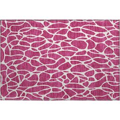 Premium Machine Washable Mayfield AMF1024 Blush 1'8" x 2'6" Rug