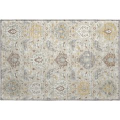 Premium Machine Washable Mayfield AMF1026 Beige 1'8" x 2'6" Rug