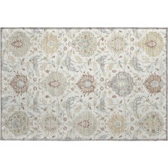 Premium Machine Washable Mayfield AMF1026 Ivory 1'8" x 2'6" Rug