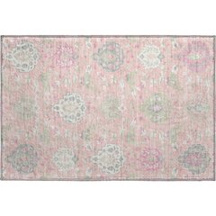Premium Machine Washable Mayfield AMF1026 Pink 1'8" x 2'6" Rug