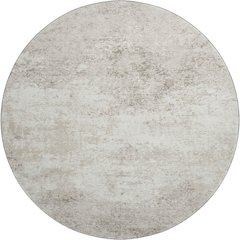 Premium Machine Washable Mayfield AMF1027 Ivory 8' x 8' Round Rug