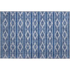 Premium Machine Washable Mayfield AMF1029 Navy 1'8" x 2'6" Rug