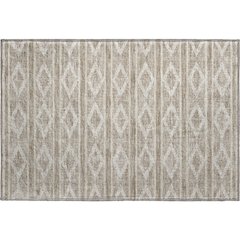 Premium Machine Washable Mayfield AMF1029 Taupe 1'8" x 2'6" Rug