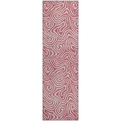 Premium Machine Washable Mayfield AMF1030 Blush 2'3" x 7'6" Runner Rug