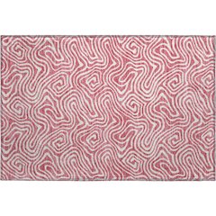 Premium Machine Washable Mayfield AMF1030 Blush 1'8" x 2'6" Rug