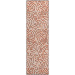 Premium Machine Washable Mayfield AMF1030 Salmon 2'3" x 7'6" Runner Rug