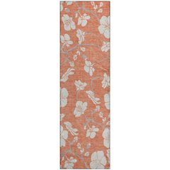 Premium Machine Washable Mayfield AMF1032 Coral 2'3" x 7'6" Runner Rug